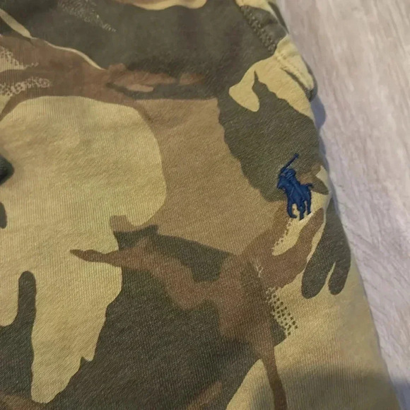 Polo Ralph Lauren Denim & Supply Camo Fleece Jogger Pant sz M - Picture 4 of 12